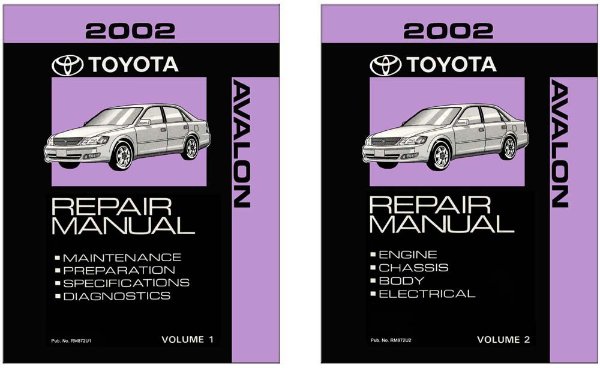 2002 Toyota Avalon Factory Shop Service Manual