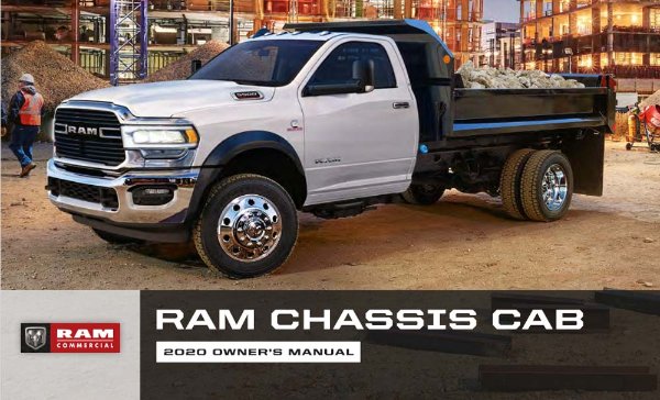 2020 Dodge Ram Chassis Cab Owner's Manual