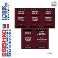 2003 CHRYSLER SEBRING & DODGE STRATUS Body, Chassis & Electrical Service Manual sample image