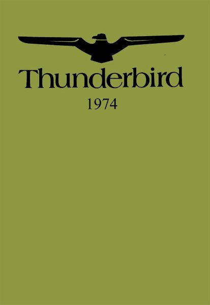 1974 Ford Thunderbird Owner's Manual