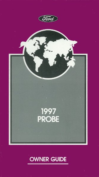 1997 Ford Probe Owner's Manual