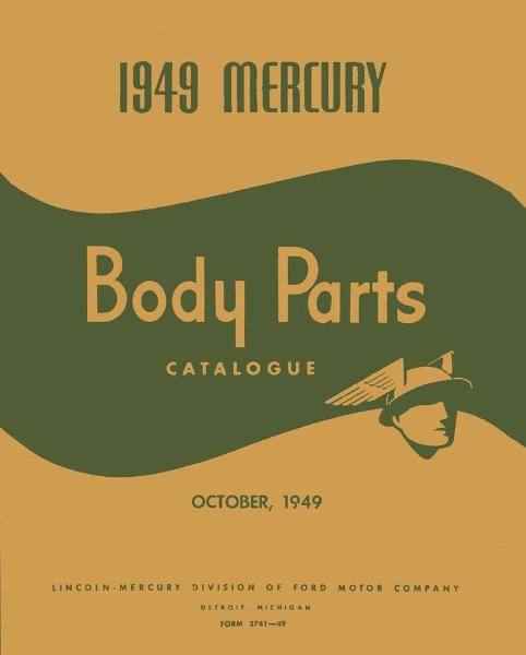 1949 Mercury M-47, Mercury Parts Book