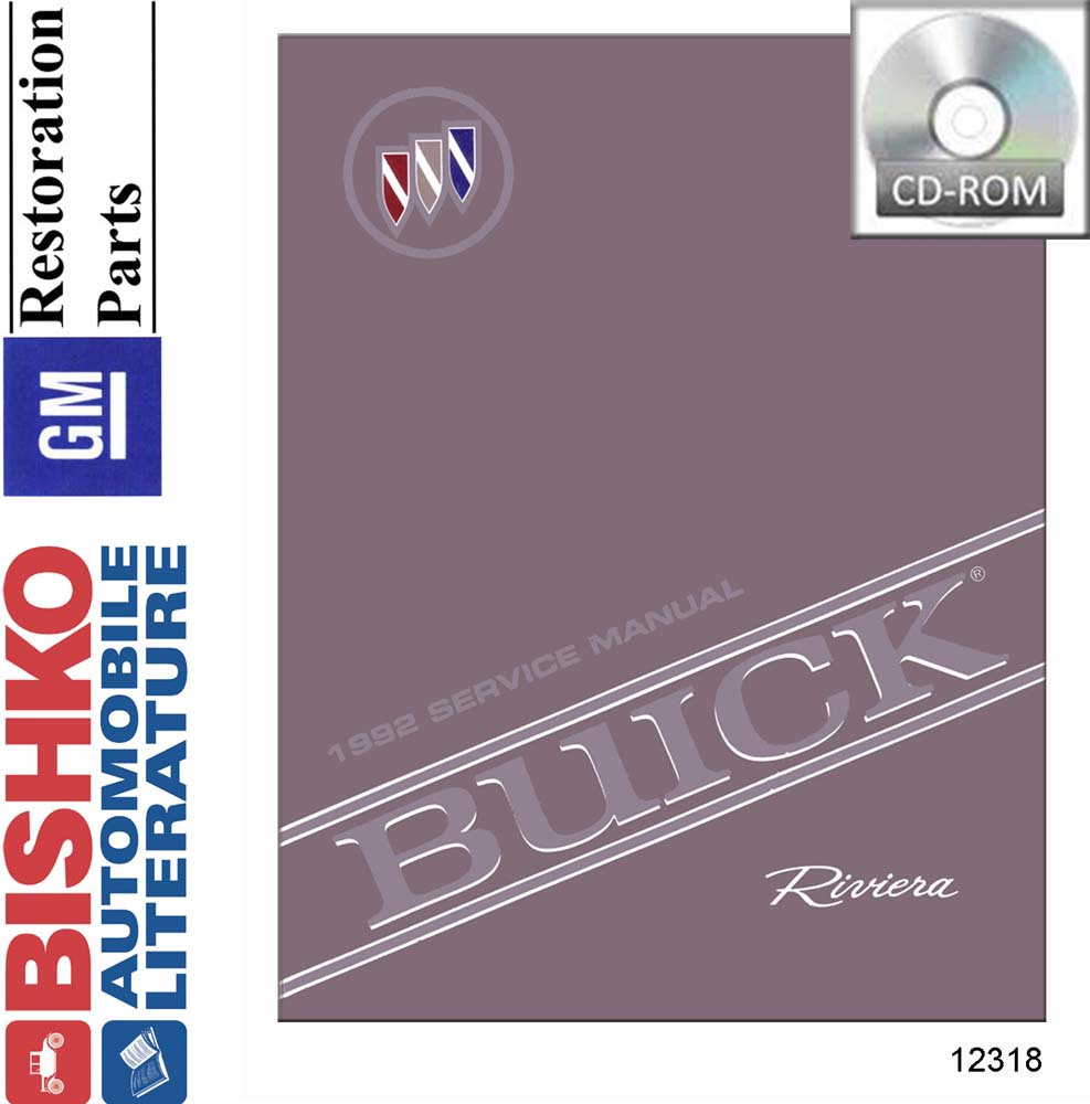 1992 Buick Riviera Factory Shop Service Manual