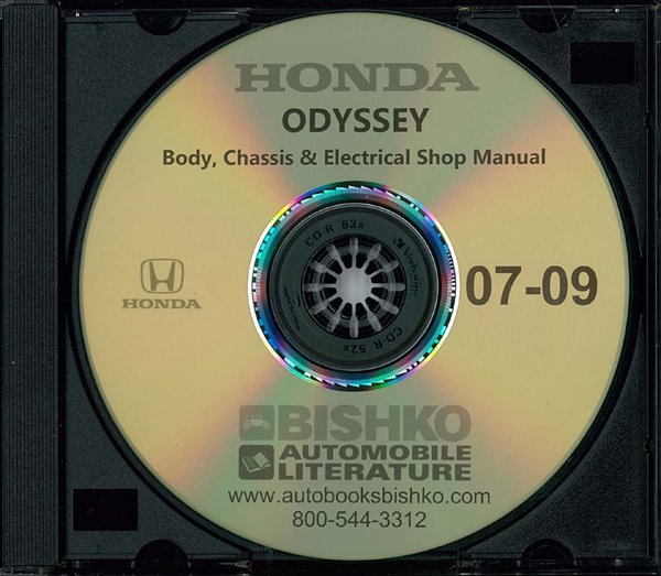 2007–2009 Honda Odyssey Factory Shop Service Manual
