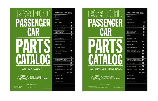 1974 Ford BRONCO Parts Book