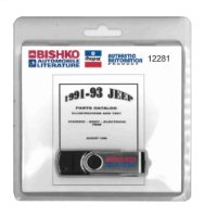 1991 1992 1993 Jeep Part Numbers Book PDF List Guide Interchange Drawing sample image