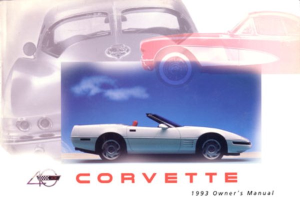 1993 Chevrolet Corvette Owner's Manual