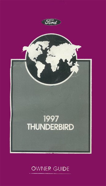 1997 Ford Thunderbird Owner's Manual