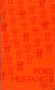 1975 Ford Mustang Owner's Manual
