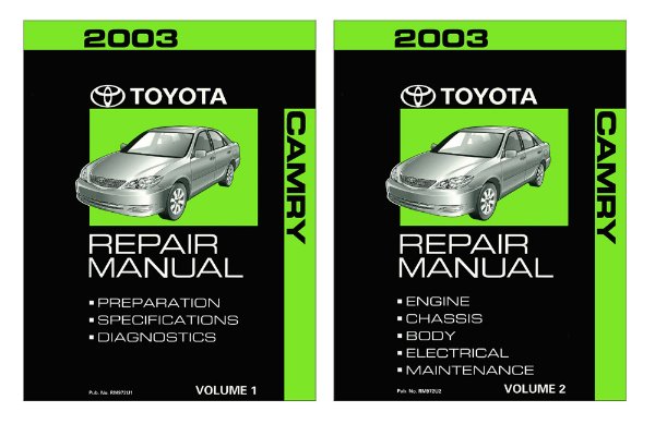 2003 Toyota Camry Factory Shop Service Manual