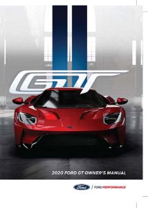 2020 Ford GT Owner's Manual