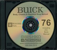 1976 BUICK Full Line Body, Chassis & Electrical Service Manual sample image