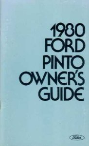 1980 Ford Pinto Owner's Manual
