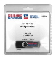 1974 1975 1976 1977 Dodge Truck Parts Numbers Book List Guide PDF Interchange sample image