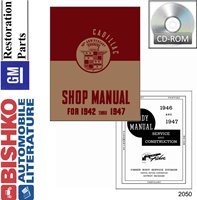 1943-47 CADILLAC Full Line Body, Chassis & Electrical Shop Manual sample image