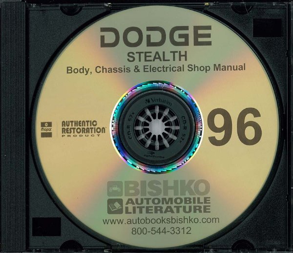 1996 Dodge Stealth Factory Shop Service Manual