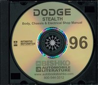 1996 DODGE STEALTH Body, Chassis & Electrical Service Manual sample image