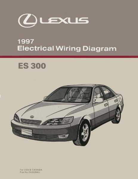 1997 Lexus ES 300 Wiring Diagrams Manual