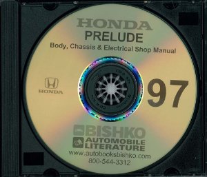 1997 Honda Prelude Factory Shop Service Manual