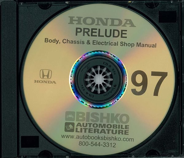 1997 Honda Prelude Factory Shop Service Manual