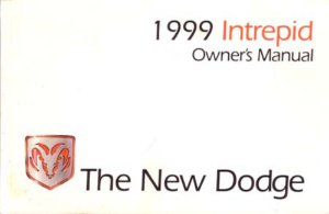 1999 Dodge Intrepid Owner's Manual