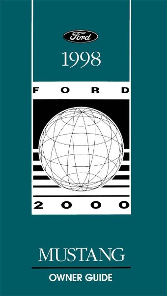1998 Ford Mustang Owner's Manual