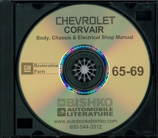 1965–1969 Chevrolet Corvair Factory Shop Service Manual
