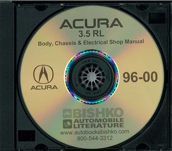 1996–2000 Acura 3.5RL Factory Shop Service Manual