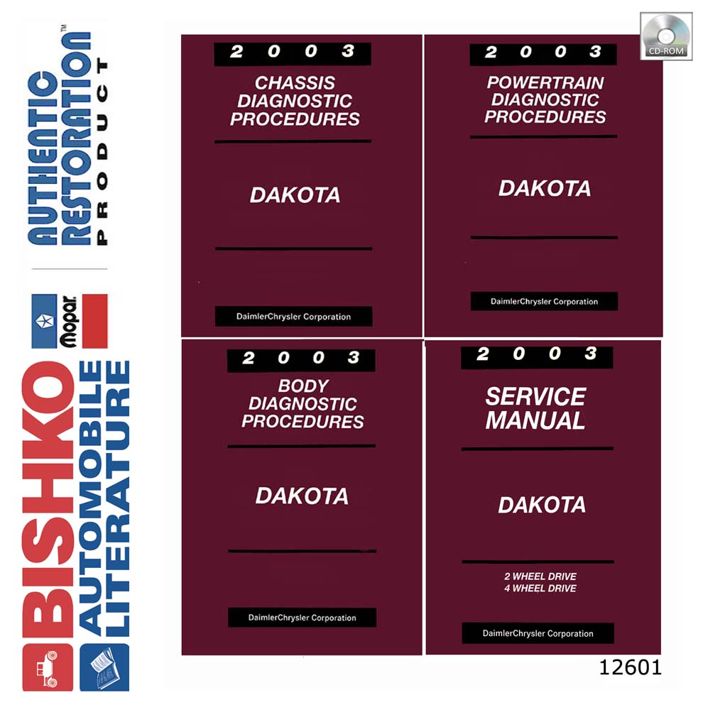 2003 Dodge Truck Dakota Factory Shop Service Manual