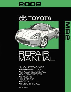 2002 Toyota MR-2 Factory Shop Service Manual