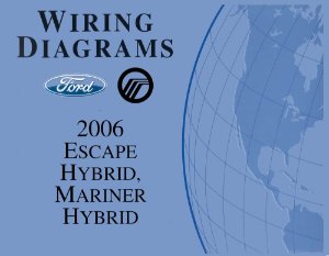 2006 Ford Truck Escape, Mariner Wiring Diagrams Manual