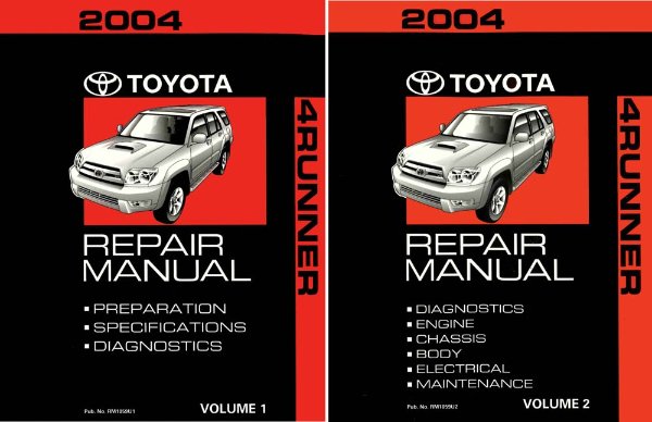 2004 Toyota 4-Runner Factory Shop Service Manual