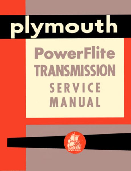 1946–1954 Plymouth POWERFLITE TRANSMISSION Factory Shop Service Manual