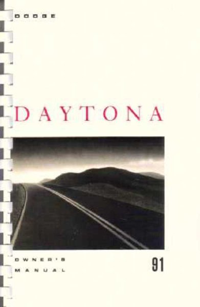 1991 Dodge Daytona Owner's Manual