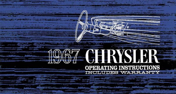 1967 Chrysler All Models Owner's Manual
