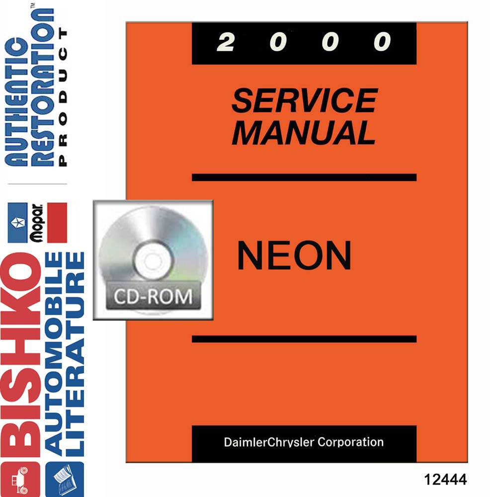 2000 Dodge Neon Factory Shop Service Manual