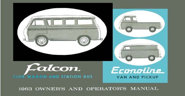 1963 Ford Econoline Owner's Manual