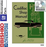1956 CADILLAC Full Line Body, Chassis & Electrical Service Manual sample image