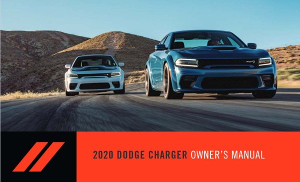 2020 Dodge Charger Owner's Manual
