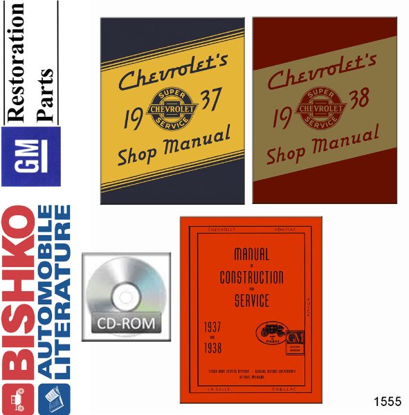 1937–1938 Chevrolet All Car Models Factory Shop Service Manual