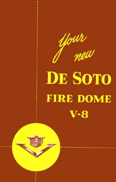 1953 DeSoto Firedome V-8 Owner's Manual