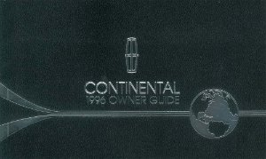1996 Lincoln Continental Owner's Manual