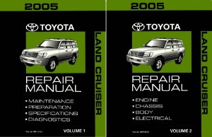 2005 Toyota Land Cruiser Factory Shop Service Manual