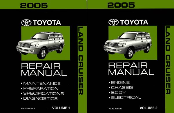 2005 Toyota Land Cruiser Factory Shop Service Manual