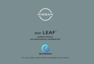 2021 Nissan Leaf Owner's Manual