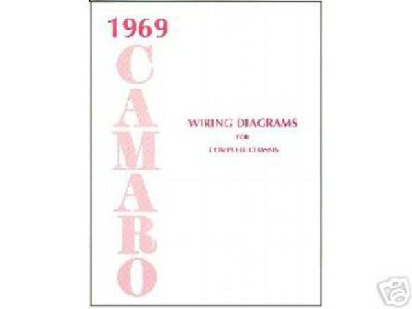 1969 Chevrolet Camaro Wiring Diagrams Manual