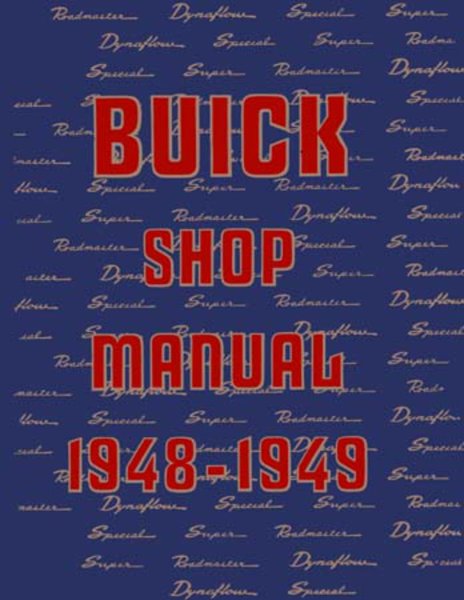 1948–1949 Buick All Models Factory Shop Service Manual