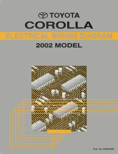 2002 Toyota Corolla Wiring Diagrams Manual