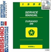 1998 Dodge Durango DN Truck Shop Service Repair Manual PDF sample image