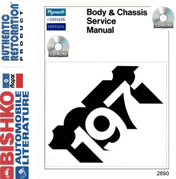 1971 Chrysler IMPERIAL, PLYMOUTH - ALL MODELS Factory Shop Service Manual
